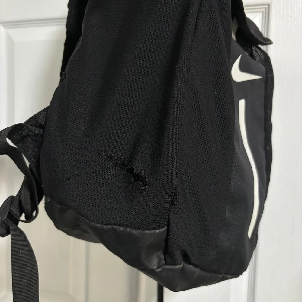 Nike Backpack Richmond Strikers Unisex Black Team Gear BG Logo